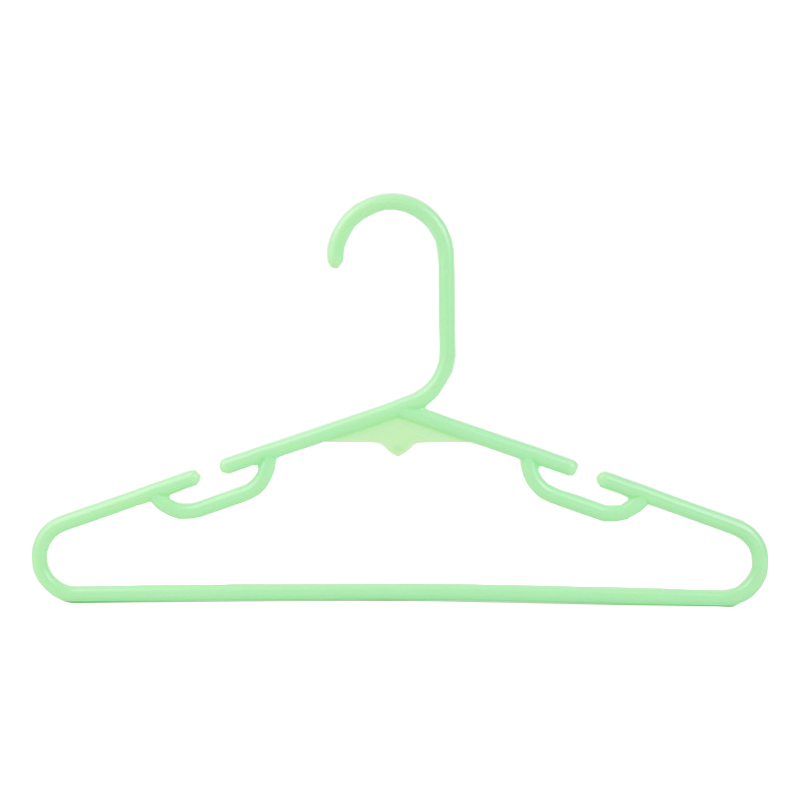 Simple Style Plastic Traceless Kids Coat Hangers for Children Non-Slip Hook Small Baby Clothes Hanger