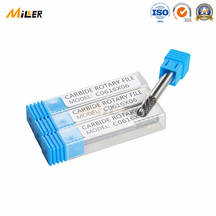 Фреза карбидная цилиндрическая с двойной насечкой