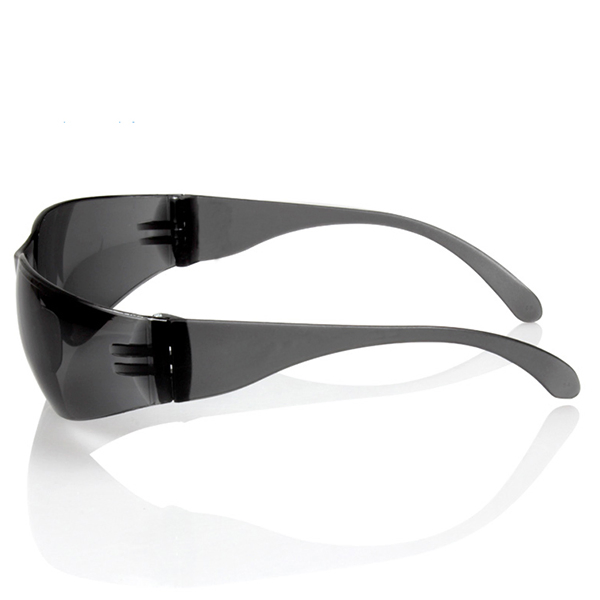 Smoke Wrap-Around Safety Glasses, Impact Resistant Anti-Scartch Non-Slip Safety Goggles for Men Women Youth, One Size