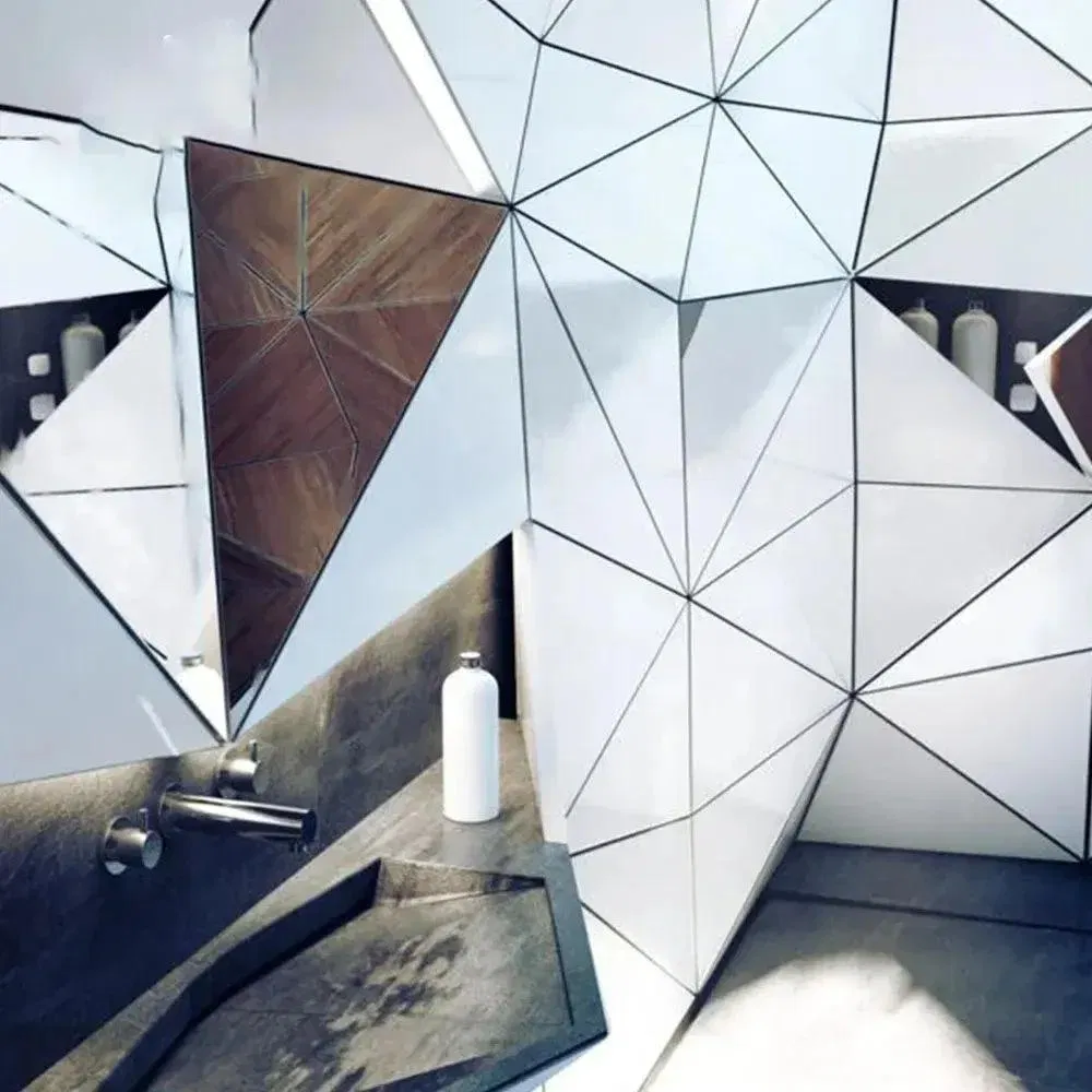 3D Bathroom Waterproof Decorative Wall Cladding Aluminum Composite Panel ACP Sheet