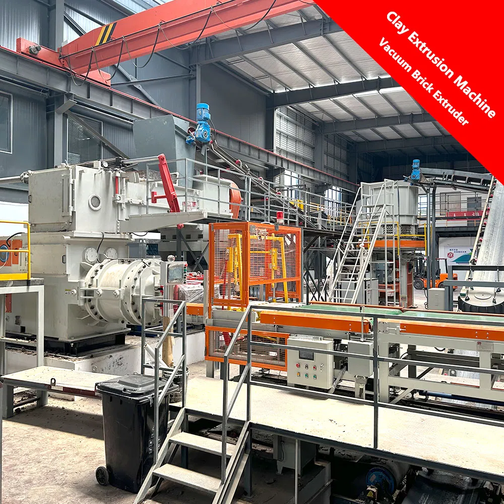 Large Capacity Vacuum Extruder for Brick Making - Automatic Clay Extrusion Machine with 60-100tph Output