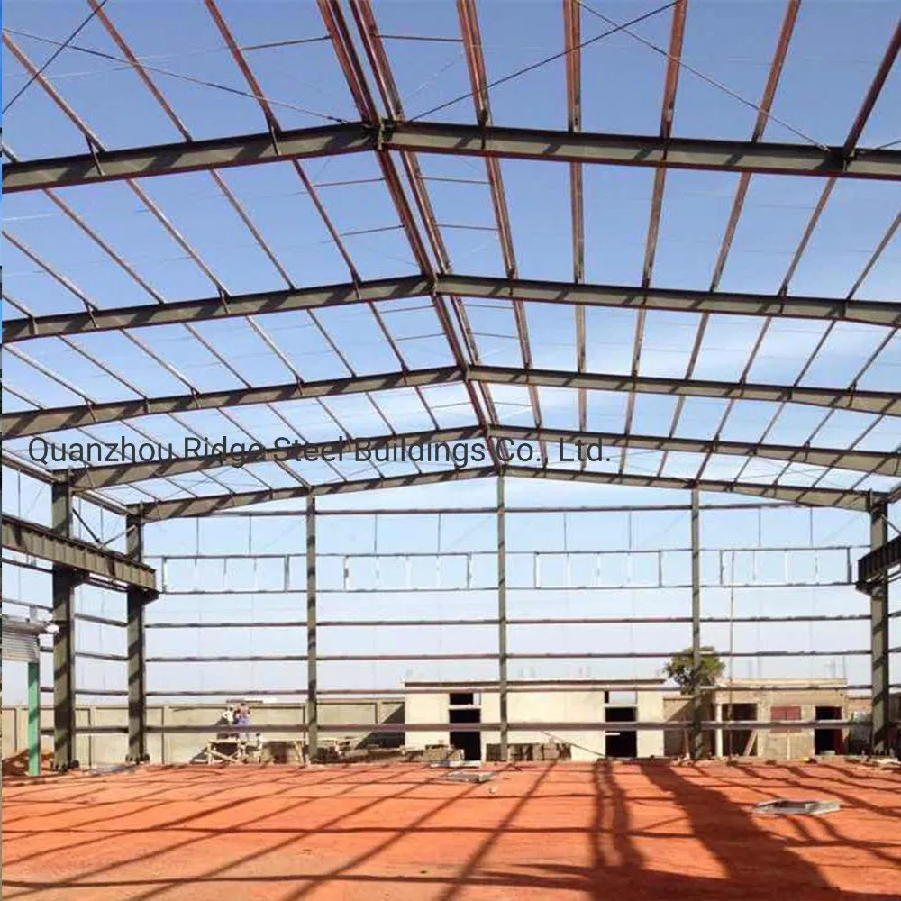 Prefabricated Exhibition Hall Industry Commercial Building Heavy Steel Structure Building