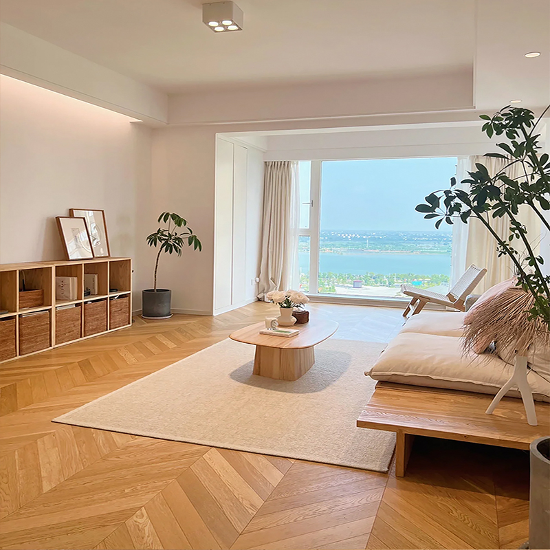 Glazed Matt Wood Like Floor Tiles 600*1200 Porcelain Rectangular Design