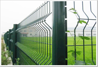 PVC Coated Defensive Wire Mesh Fence
