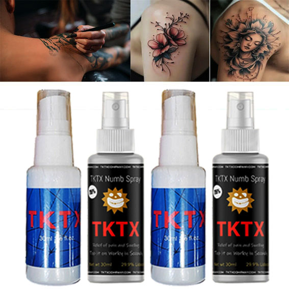 New 99% Tktx Numbing Spray Gel Foam 30ml Anesthesia Spray Numbness Gel Tattoo Supply