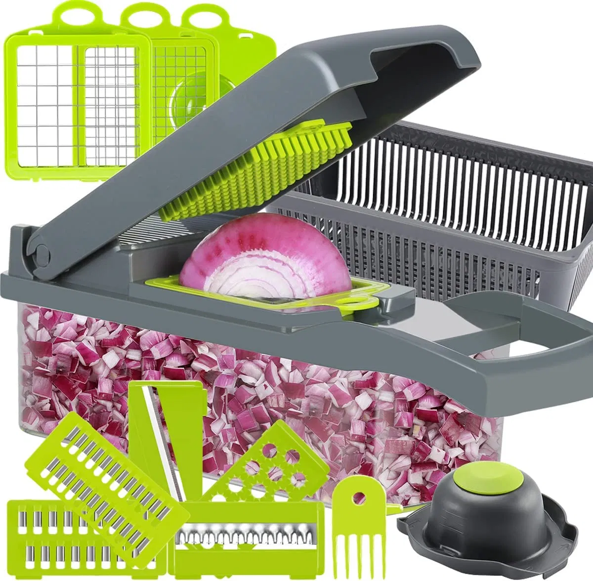 Fruit & Vegetable Tools Multifunctional Potato Cutter Veggie Chopper Vegetable Slicer Grater