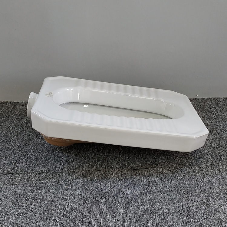 MID-East Market and Africa Hot Sell Cheap Price Project Squatting Toilet Ceramic Straight Squat Pan