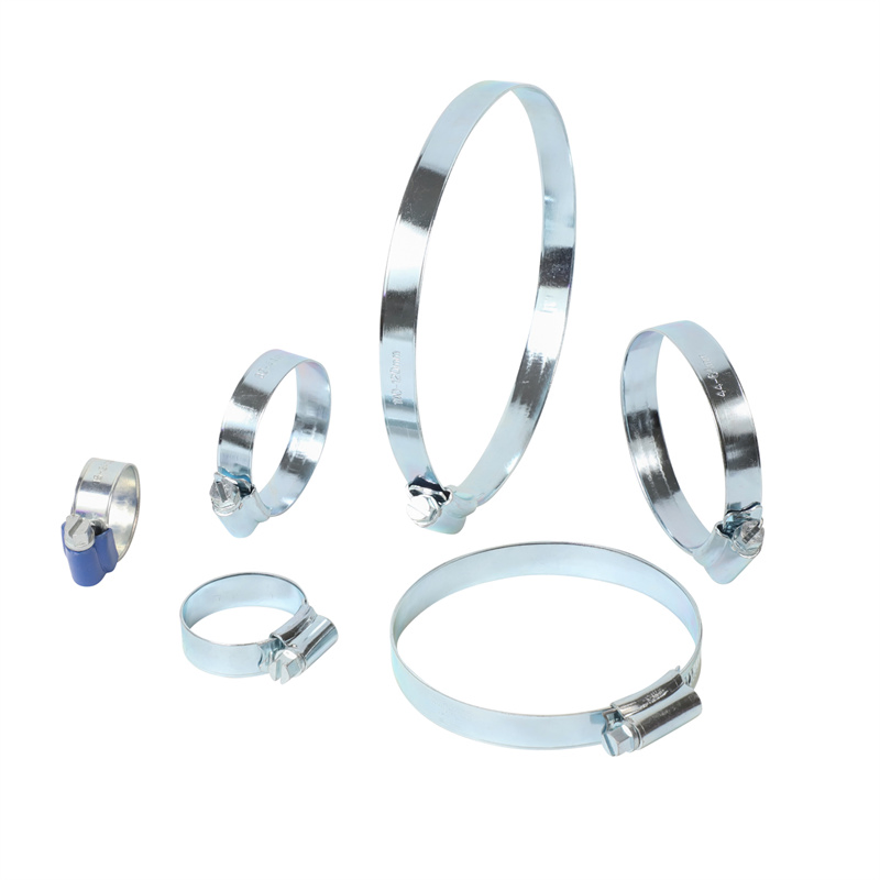 British Style Clamp Pipe Clamp Yellow Zinc High Quality 201/304