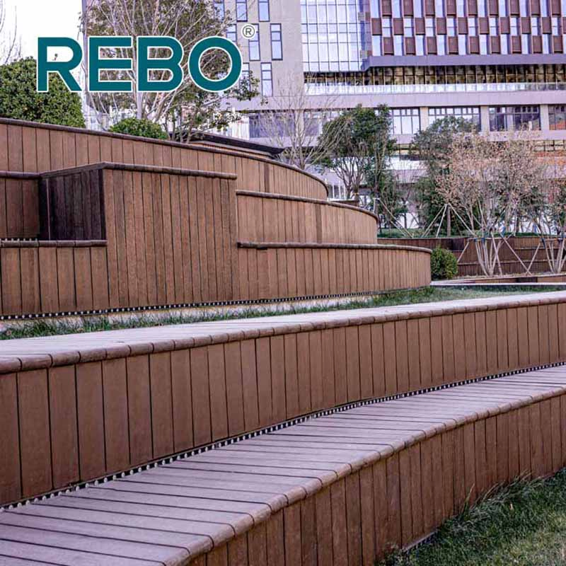 Террасная доска из бамбука для сада и патио