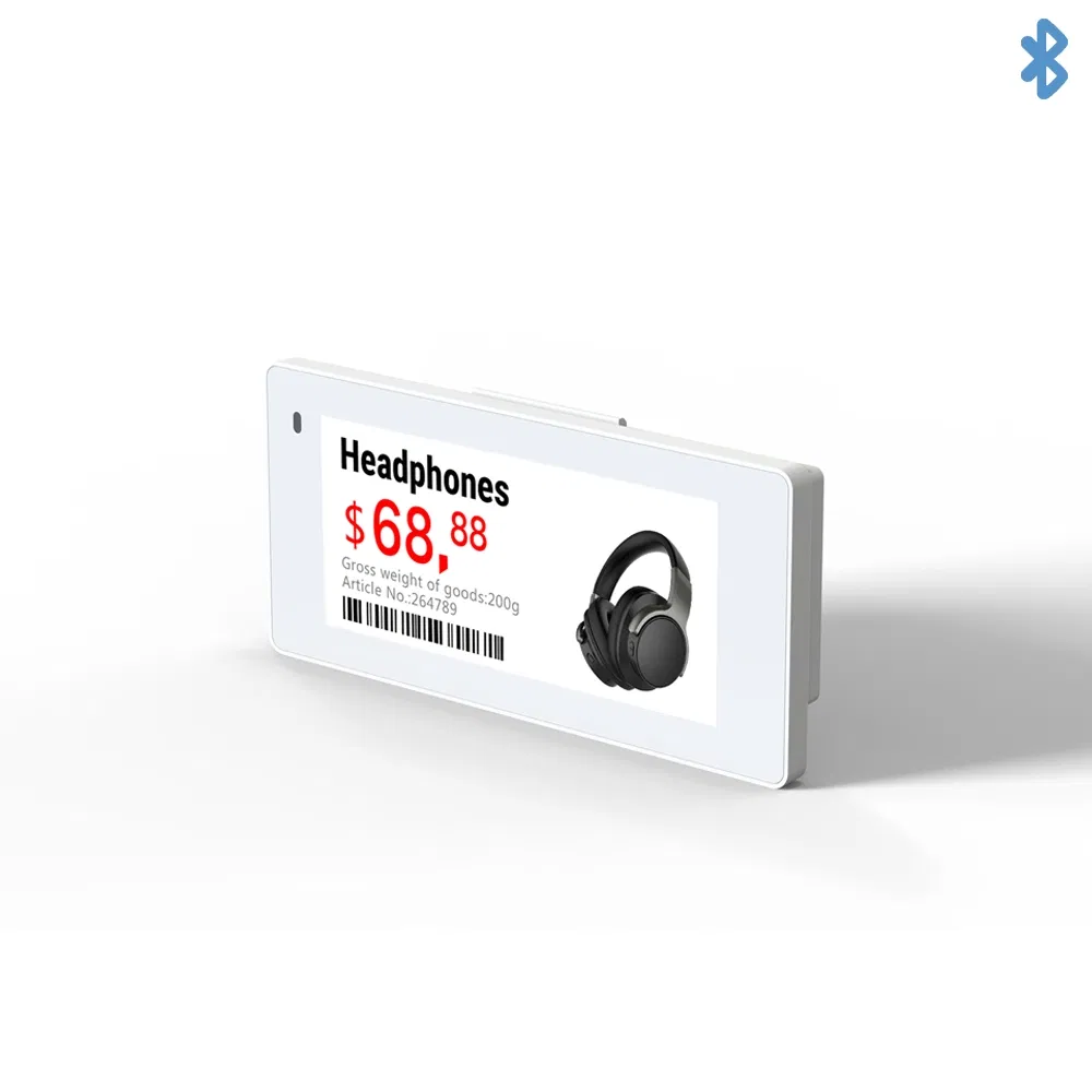 Dyesl 2.9 Inch NFC Enabled E-Ink Electronic Shelf Label for Retail