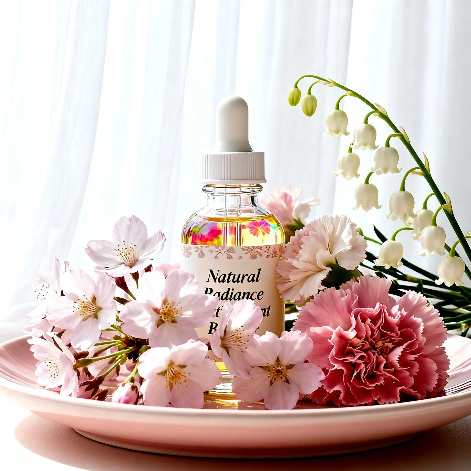 Gentle Moisturizing and Nourishing Face Toner with Hydrolyzed Sclerotium Rolfsii Gum and Dendrobium Nobile Stem Extract for Daily Hydration and Nutrition