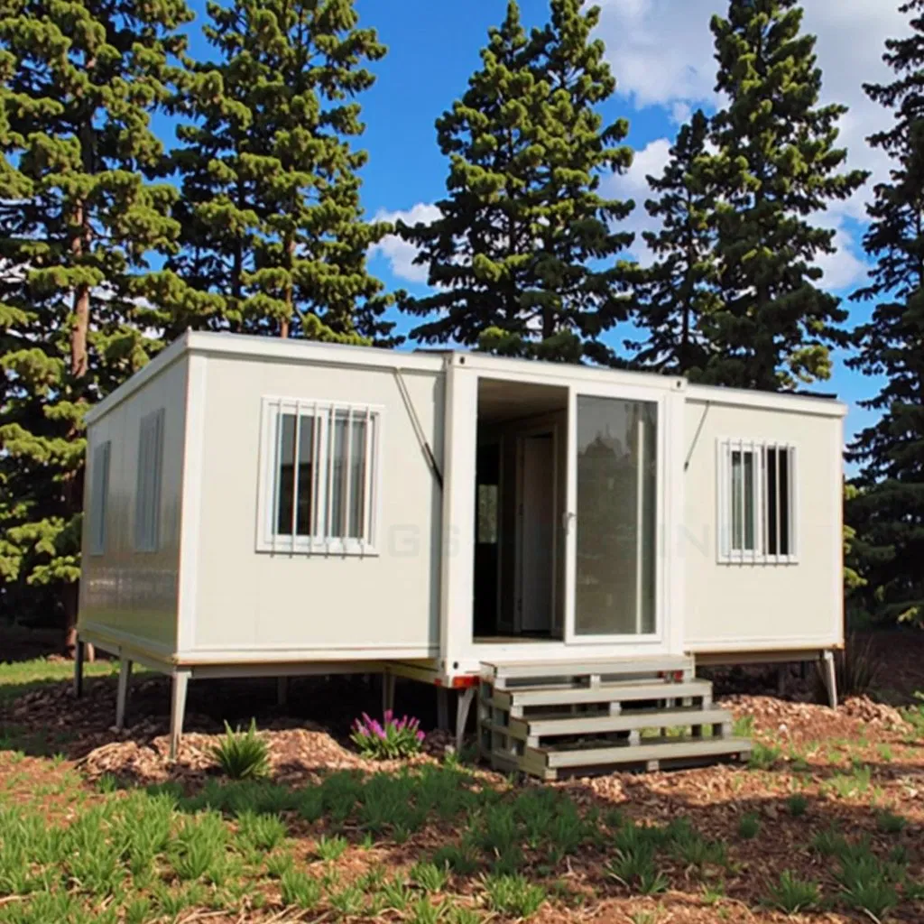 Manufacturer 2 Bedroom with Kitchen Bathroom Container House Modular Prefab Portable House Vessel House Prefabricated House