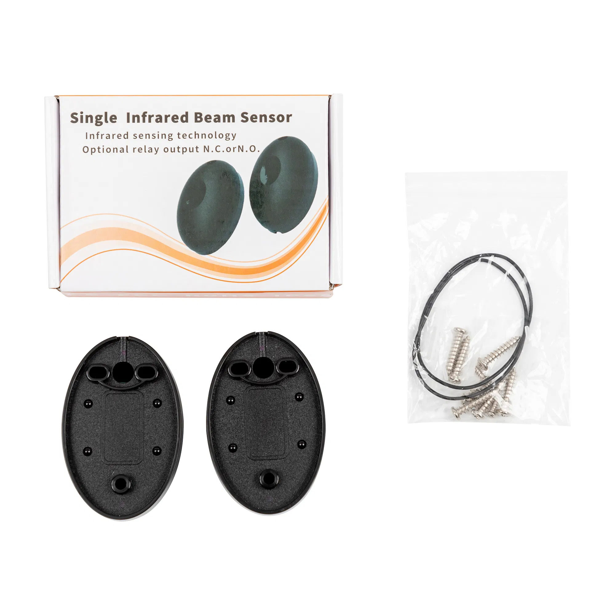 12-24V ABS Automatic Garage Barrier Gate with Infrared Photocell Sensor Beam