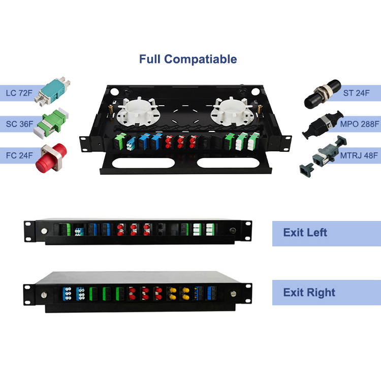 12 Port Optical Fiber Patch Panel