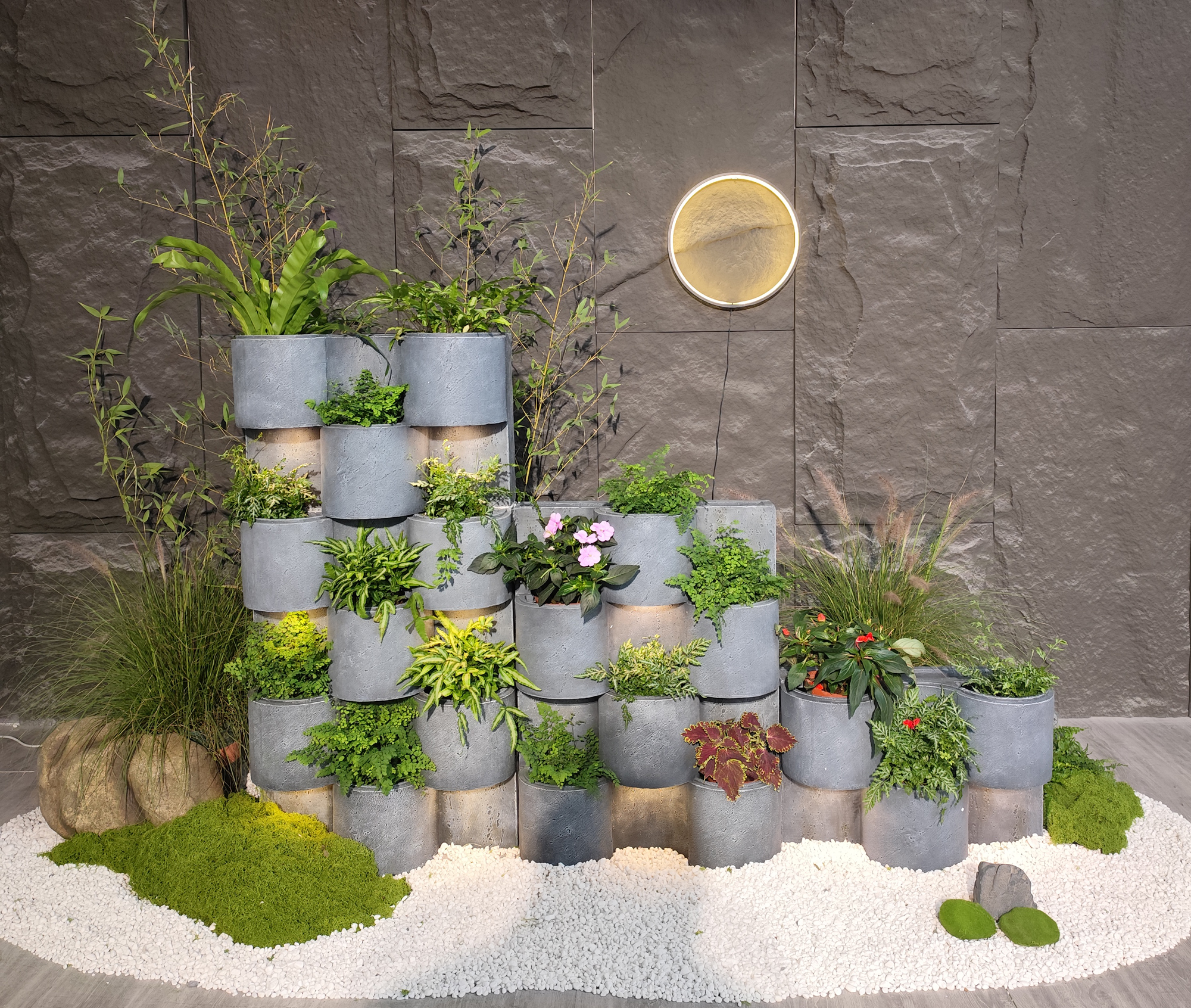 Горшок цветочный MGO для дома сада