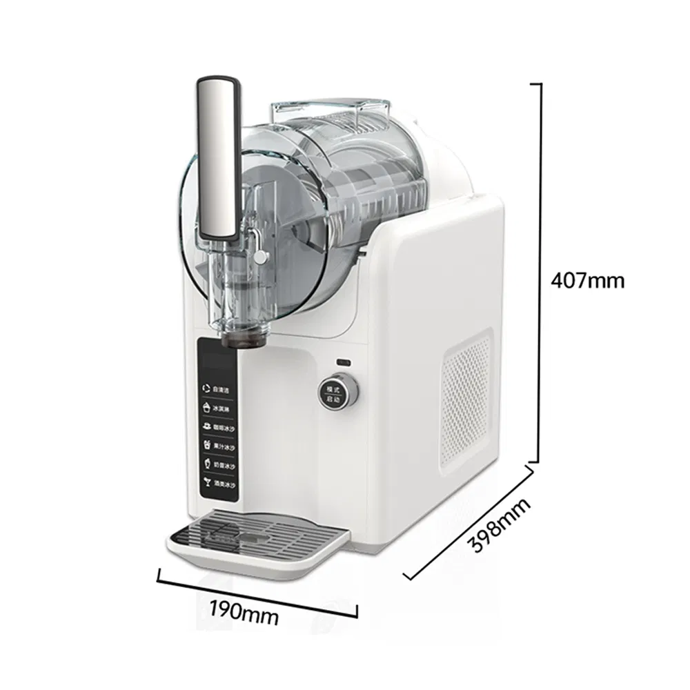 Electric 2L Slushie Maker with 6 Menus for Smoothies Ice Cream Frozen Coffee Fruit Juice More