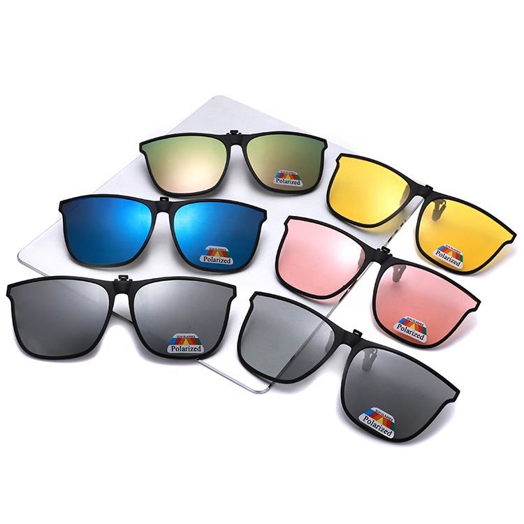 New Model Tr 90 Magnetic Clip on Polarized Light Lens Match Glasses Case Sunglasses_Algz_16