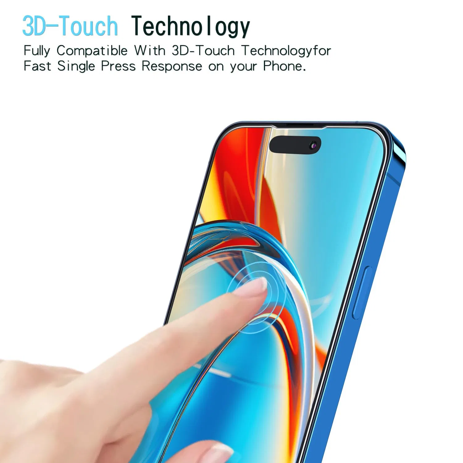 Защитное стекло 9H Full-Cover для iPhone