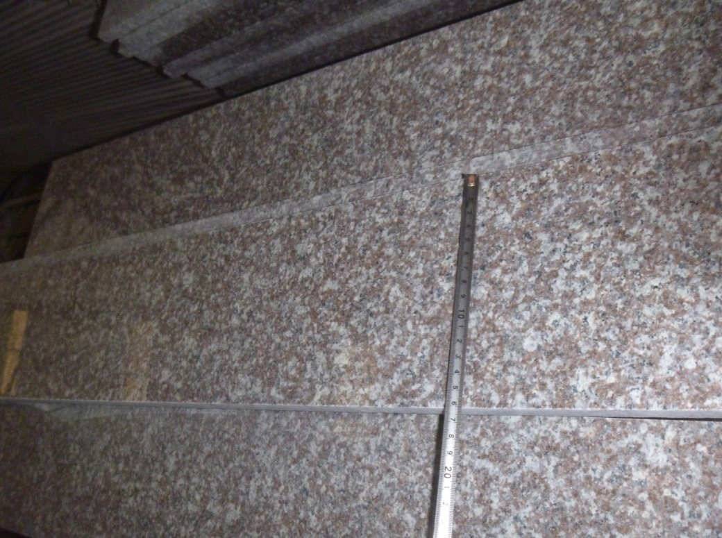 High Polished G664 Brown Granite Stair & Risers for Building