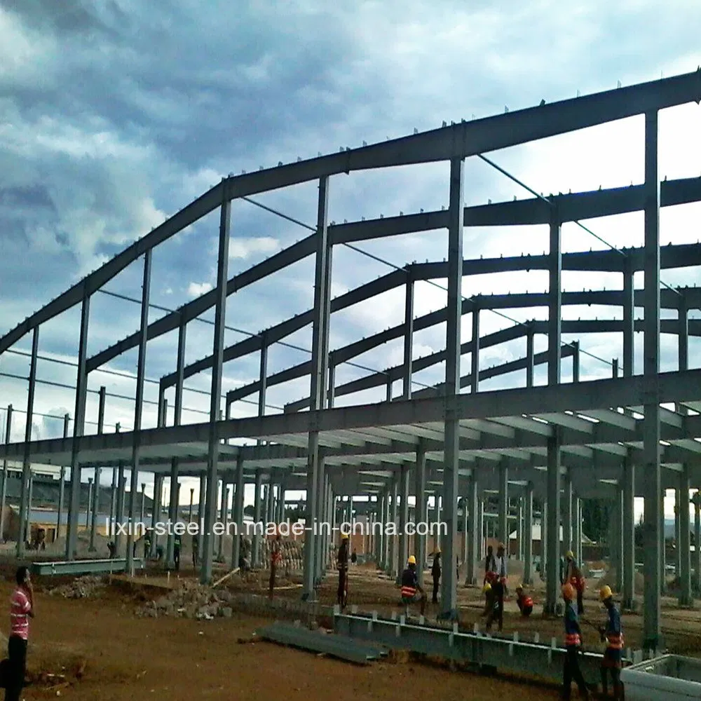 Prefab House Steel Structure Frame Storage Shed Workshop Steel Building
