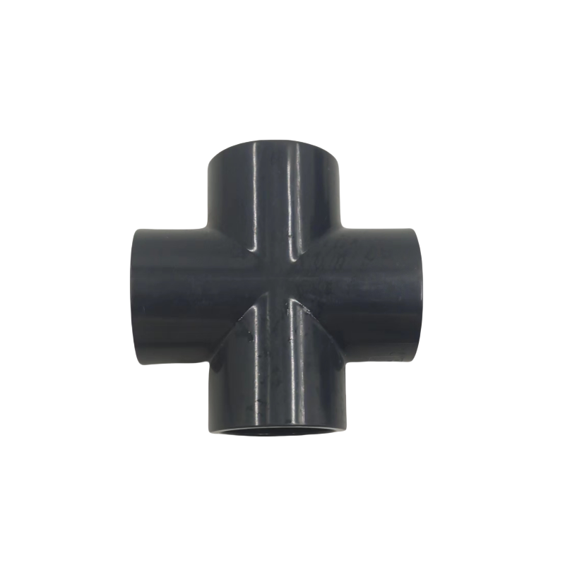 Lightweight Plastic Pipe Four-Way with Corrosion Resistant Features