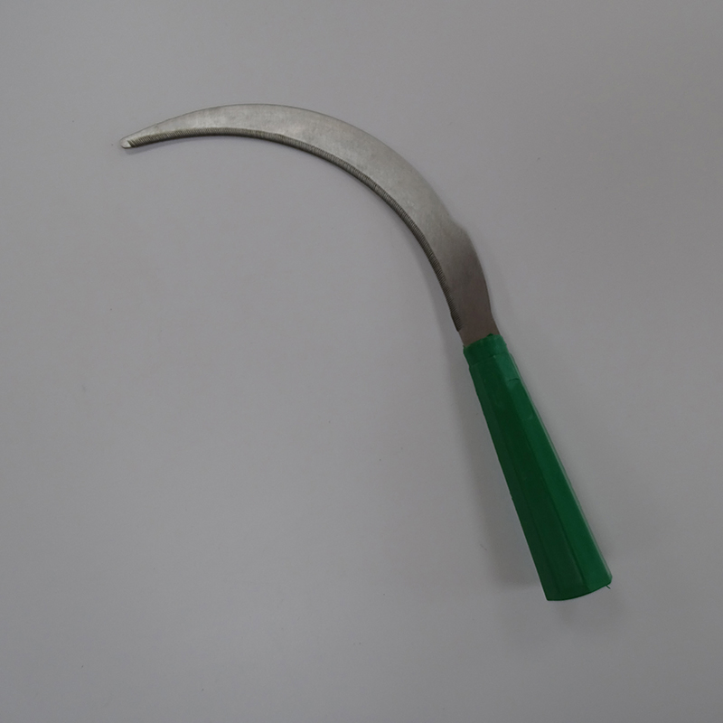 Middle East Agricultural Hand Tools Saw Tooth Sickle Plastic Handle Weeding Sickle