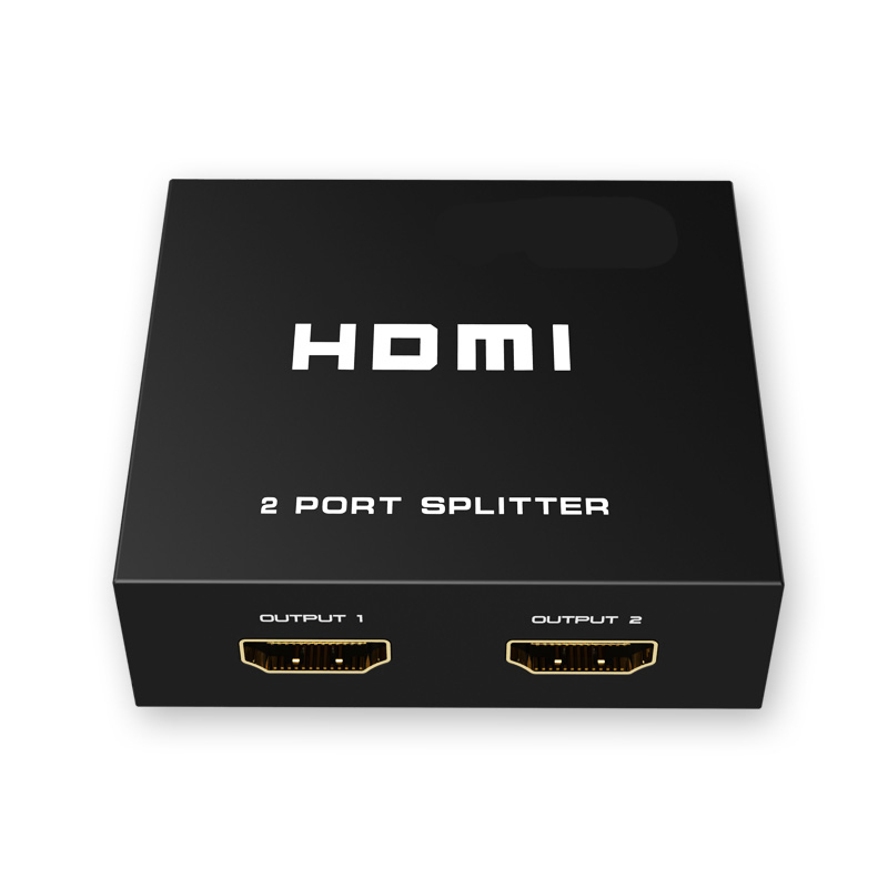 Разветвитель HDMI 1x2, 4K 30Hz, с блоком питания