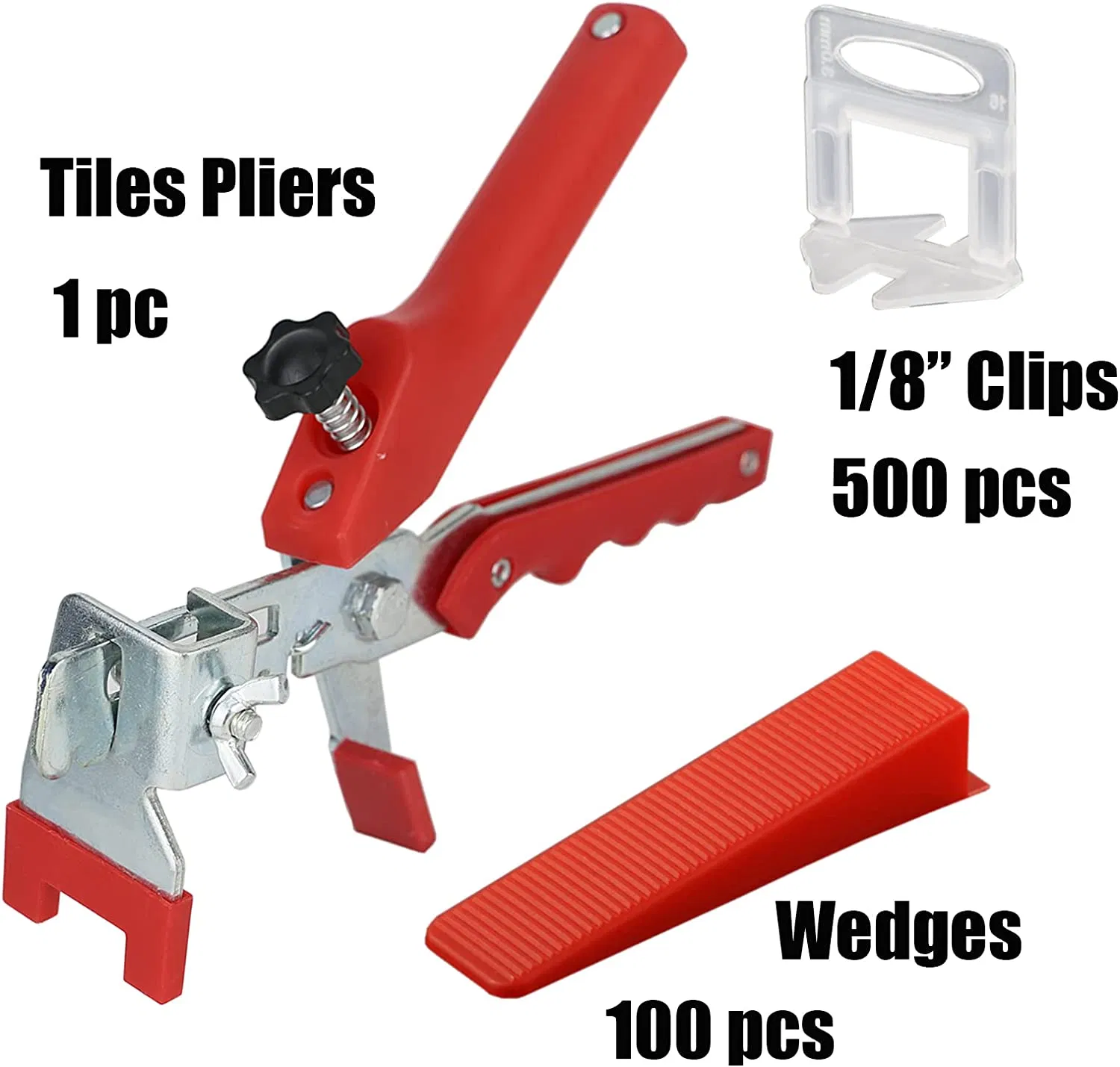 Good Price Factory Direct 0.5mm 1.0mm 2.0mm Tile Spacer Clip Tile Leveling System Tile Leveler