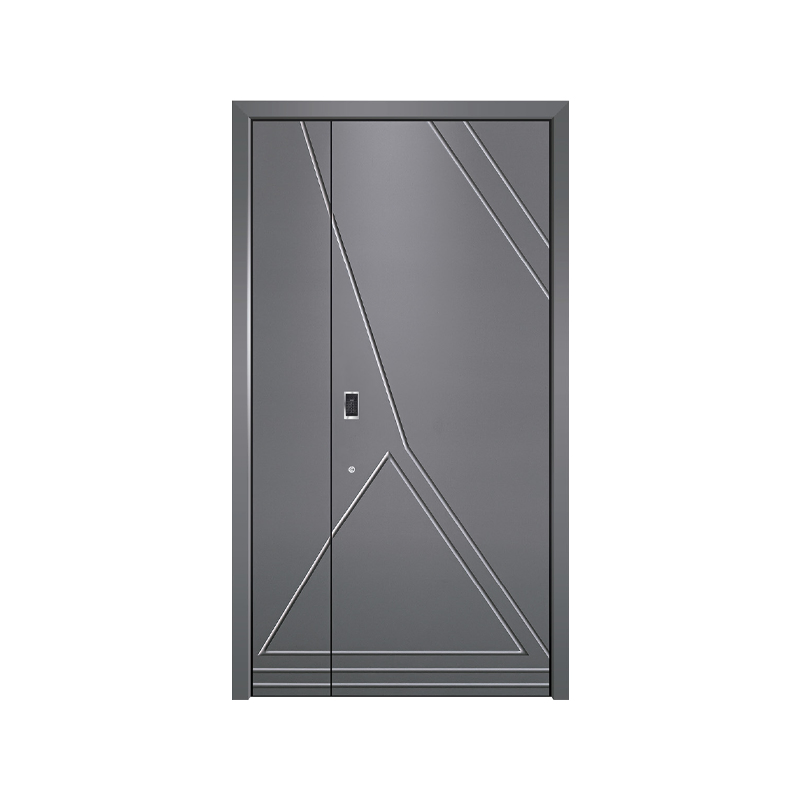 Jhr Exterior Door Fireproof Glass Entrance Doors