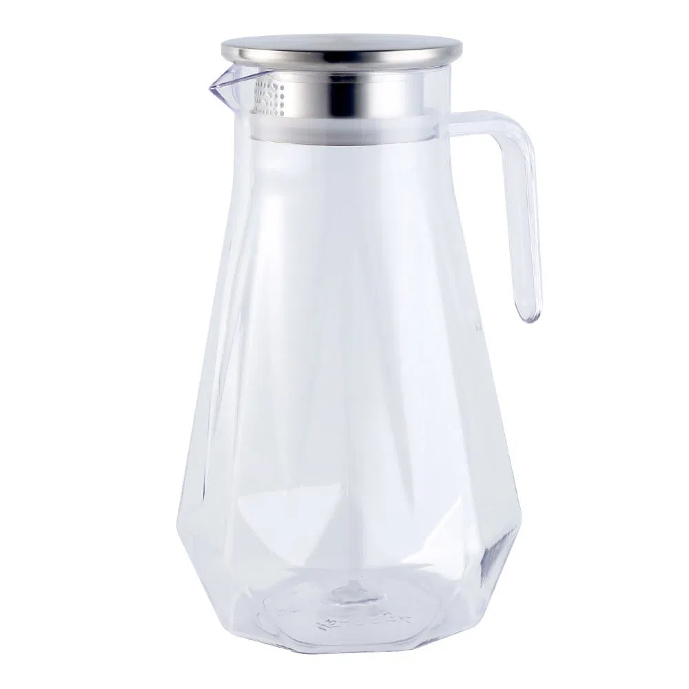 Acrylic Juice Pot - Custom Logo Transparent PC Water Pitcher