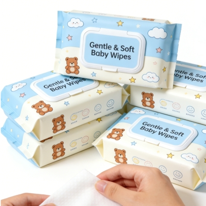 Travel Portable Mini Baby Wipes Convenient Safe for Baby Hands and Face