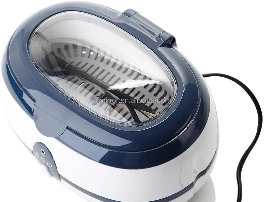 Digital Ultrasonic Cleaner Bearing Jewelry Watches 0.6L 35W