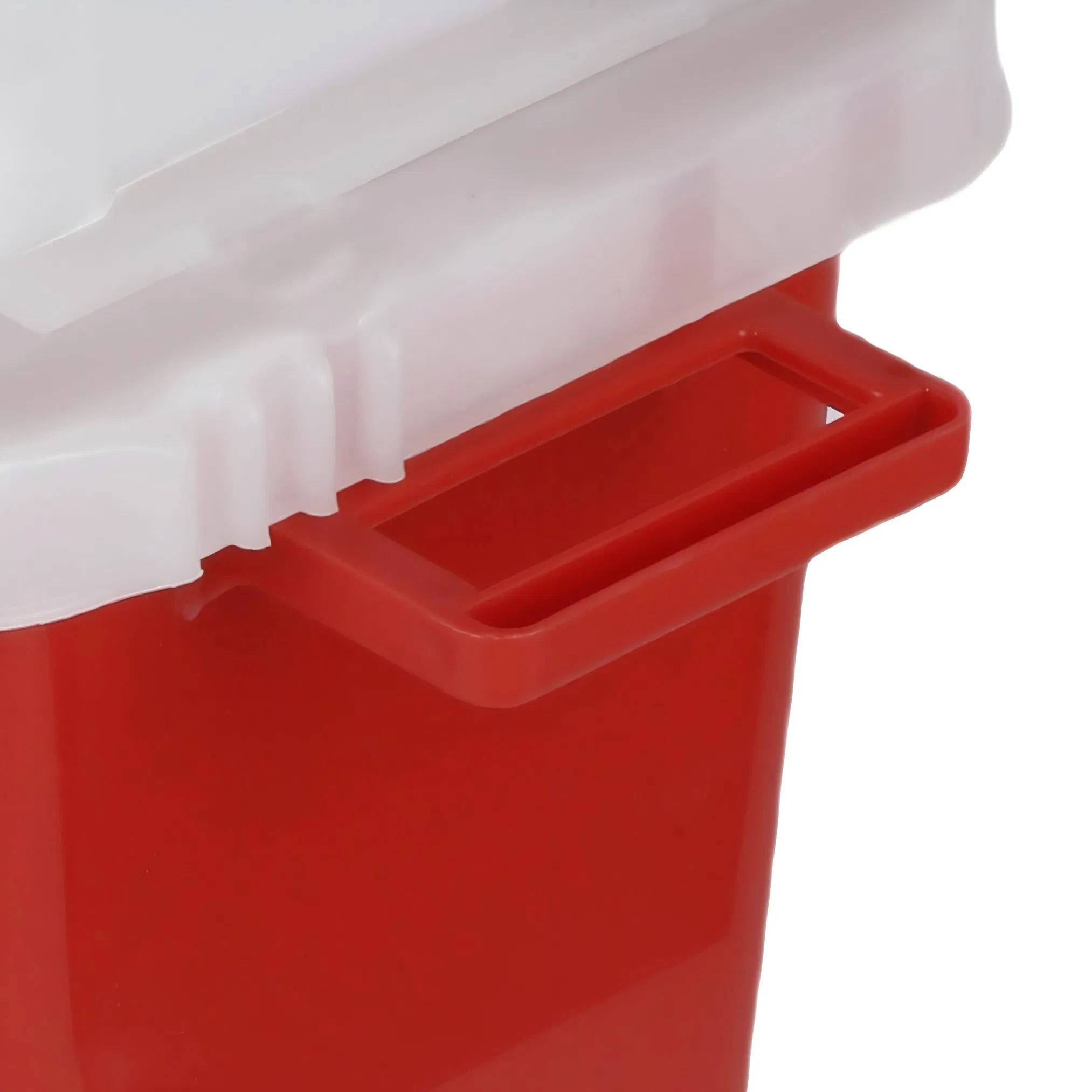 Контейнер для острых отходов 5qt, желтый, настенный