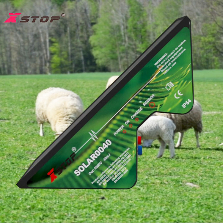 Xstop 3.7V Lithium Battery Solar Panel Electric Fence Farm Energizer SOLAR0040