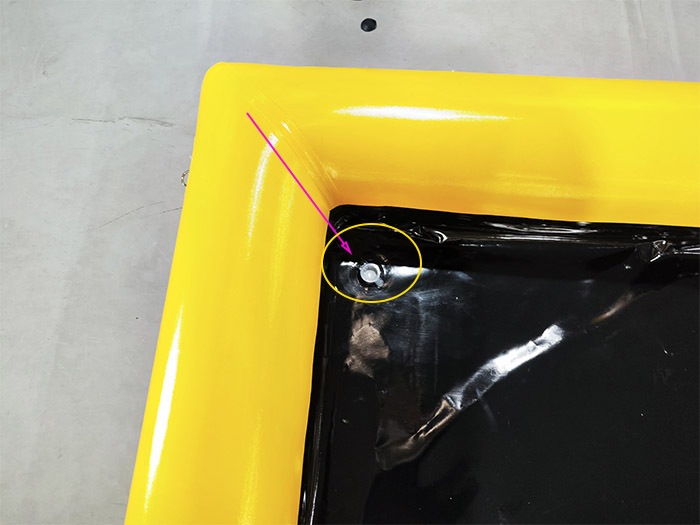 Portable Car Wash Inflatable Mat to Reclaim Water