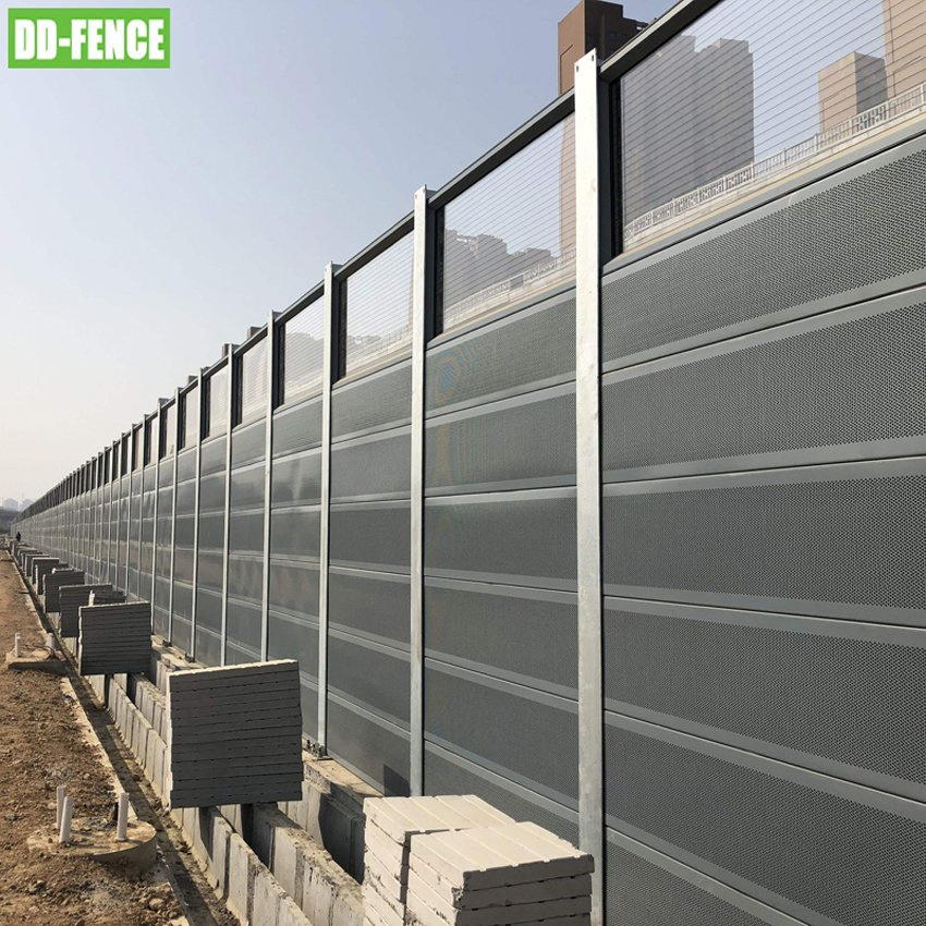 Municipal Road Noise Barriers Custom Acoustic Walls for Urban Traffic Improvement Projects