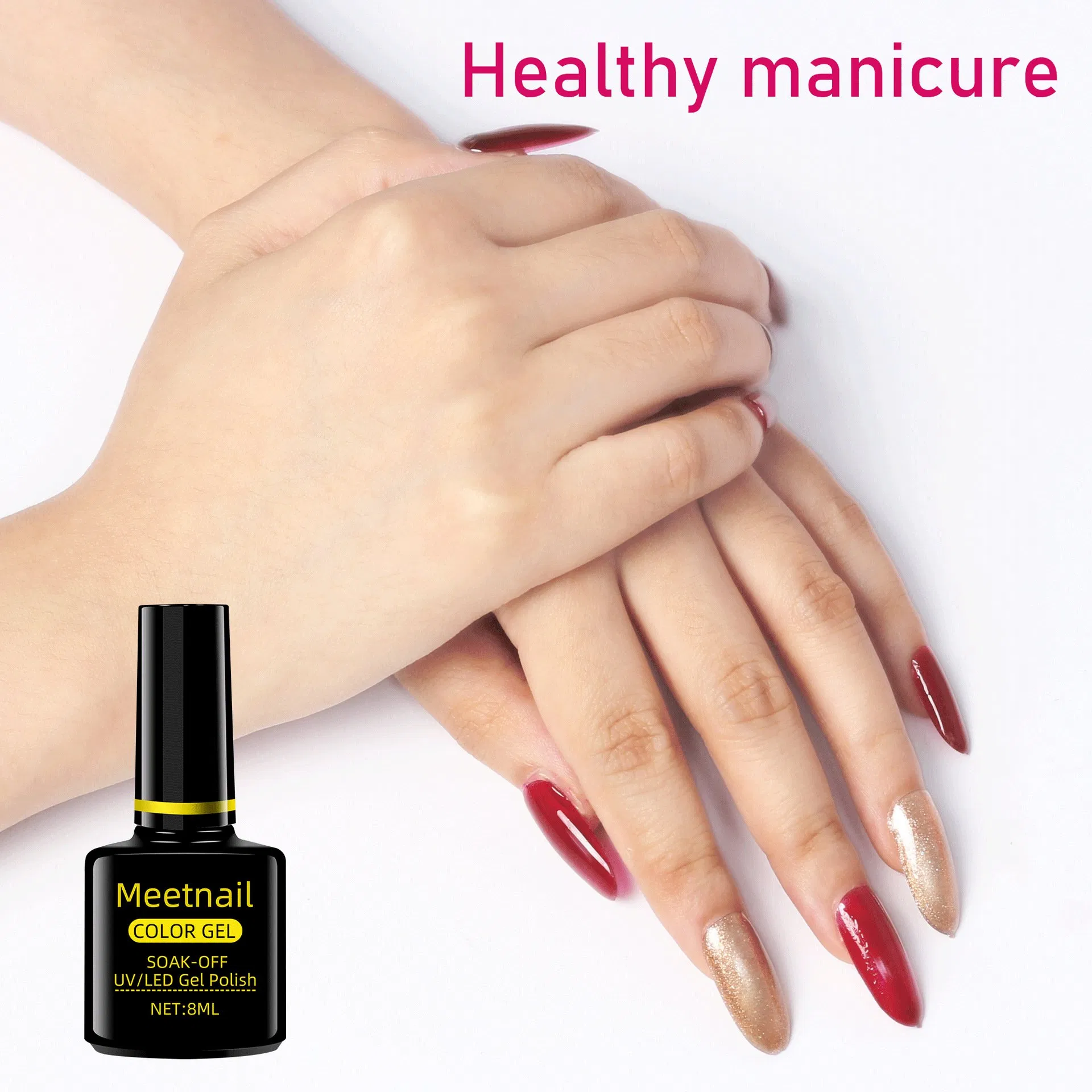 20-Color Base Coat Nail Polish Set