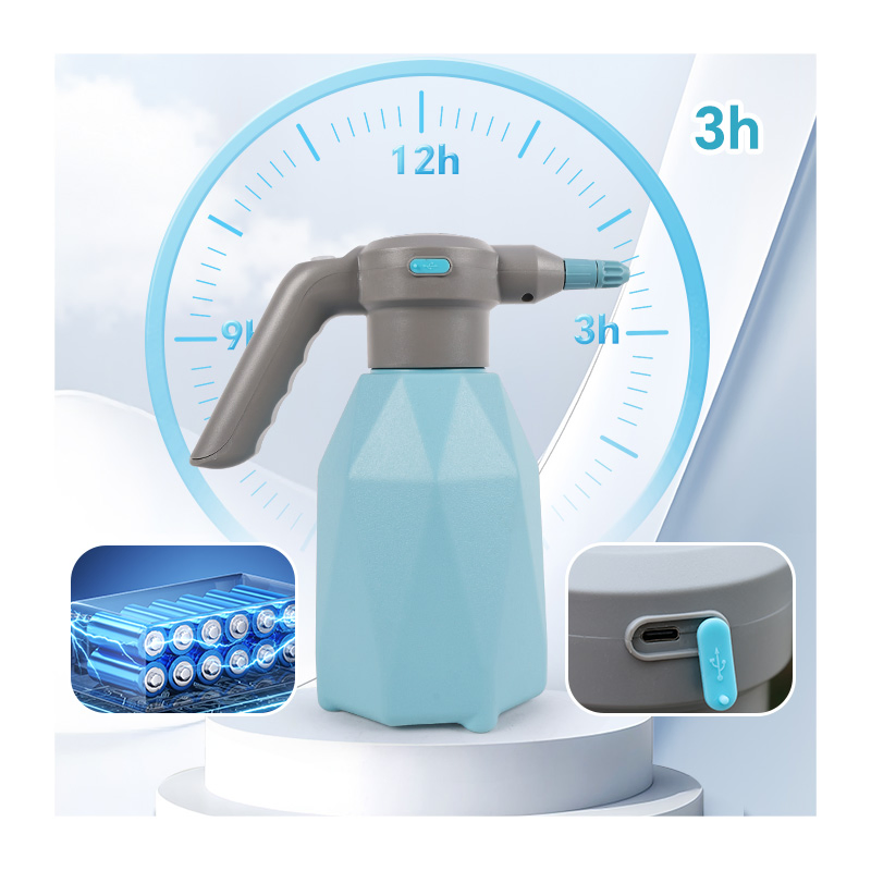 Electric Spray Bottle 2L Rechargeable Battery Powered Sprayer Pump Sprayer