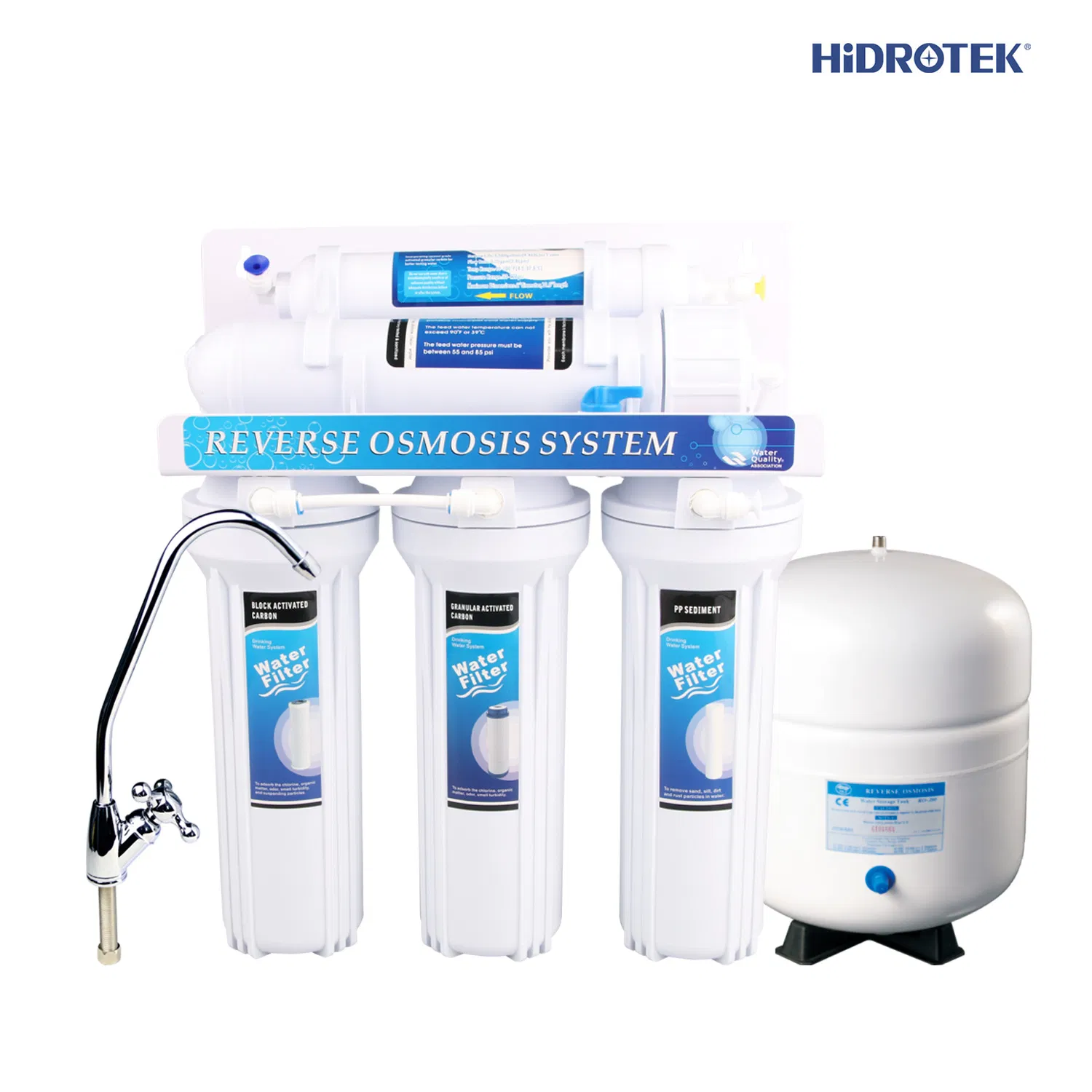 Hidrotek Double Clamp for Water Purifier 2"*2"