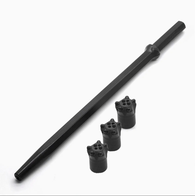 Tapered Drill Rods for Highway Engineering Geology, Subgrade Construction, Shallow Exploration Rock Drilling Rods