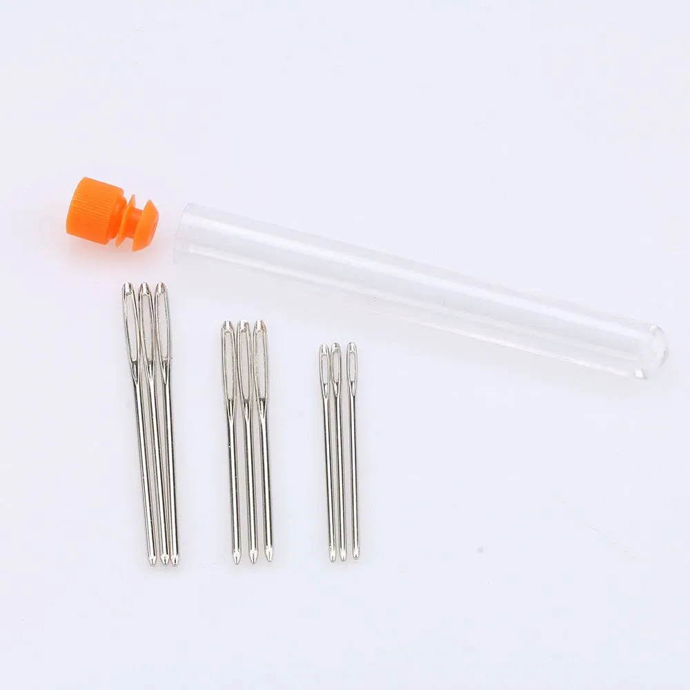 9 PCS Metal Darning Needles Sewing Needles with Big Eye Needle