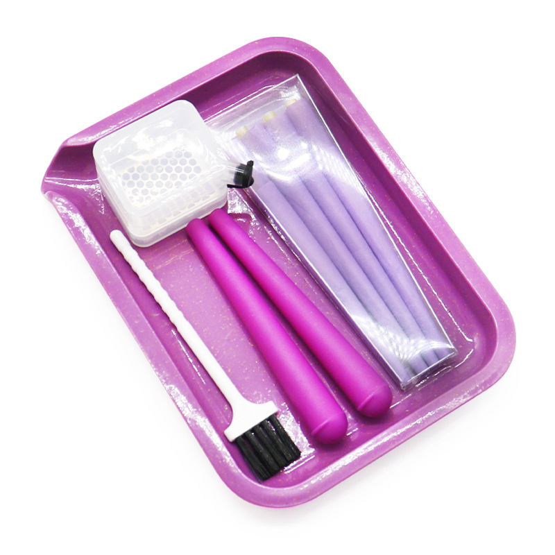 New Biodegradable Smoking Ashtray Set of 6 Sets 195*145 Trays Smoking Operating Tray Smoking Tray Wholesale Smoking Set