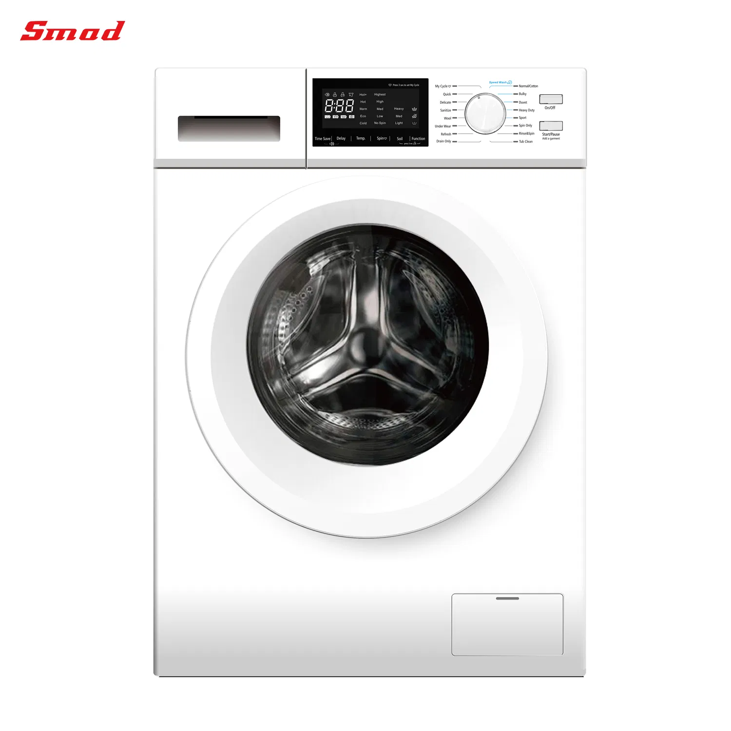 10kg Home Automatic Inverter Front Loading Clothes Washer Machine