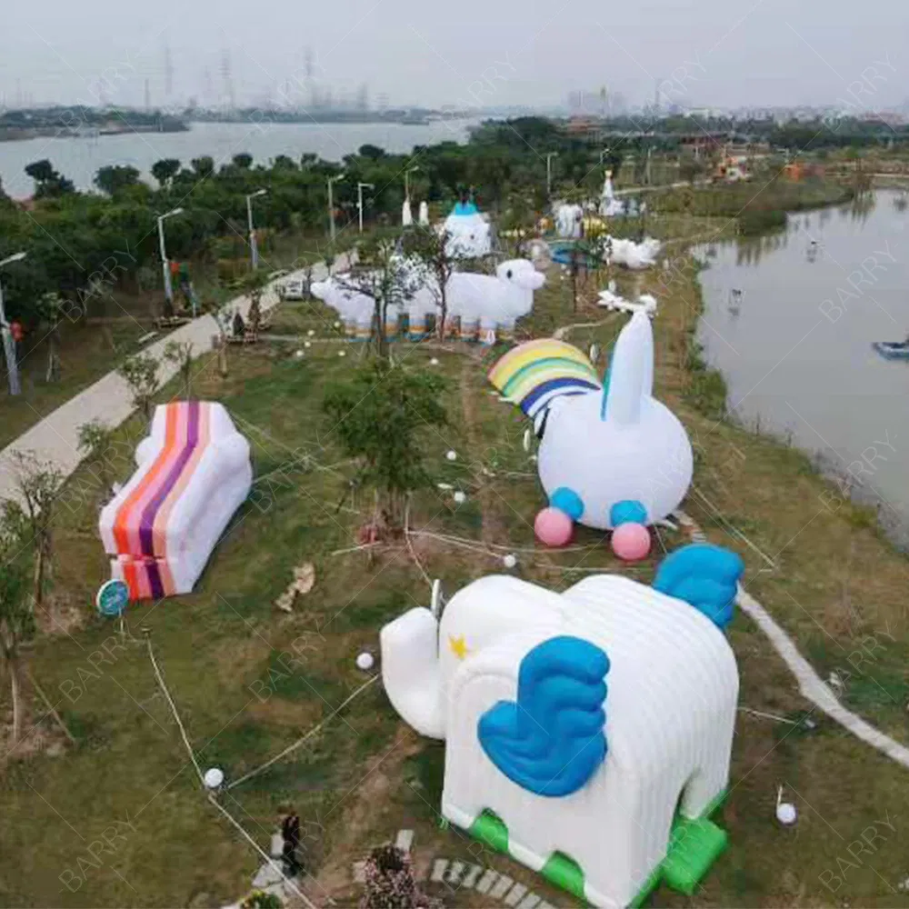 Guangzhou Barry Successful Case Inflatable Lighting Event
