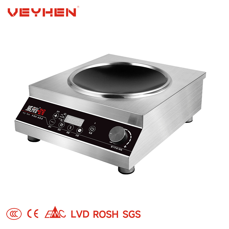Durable Electric Kitchen Stove with Stainless Steel Case for Home Use