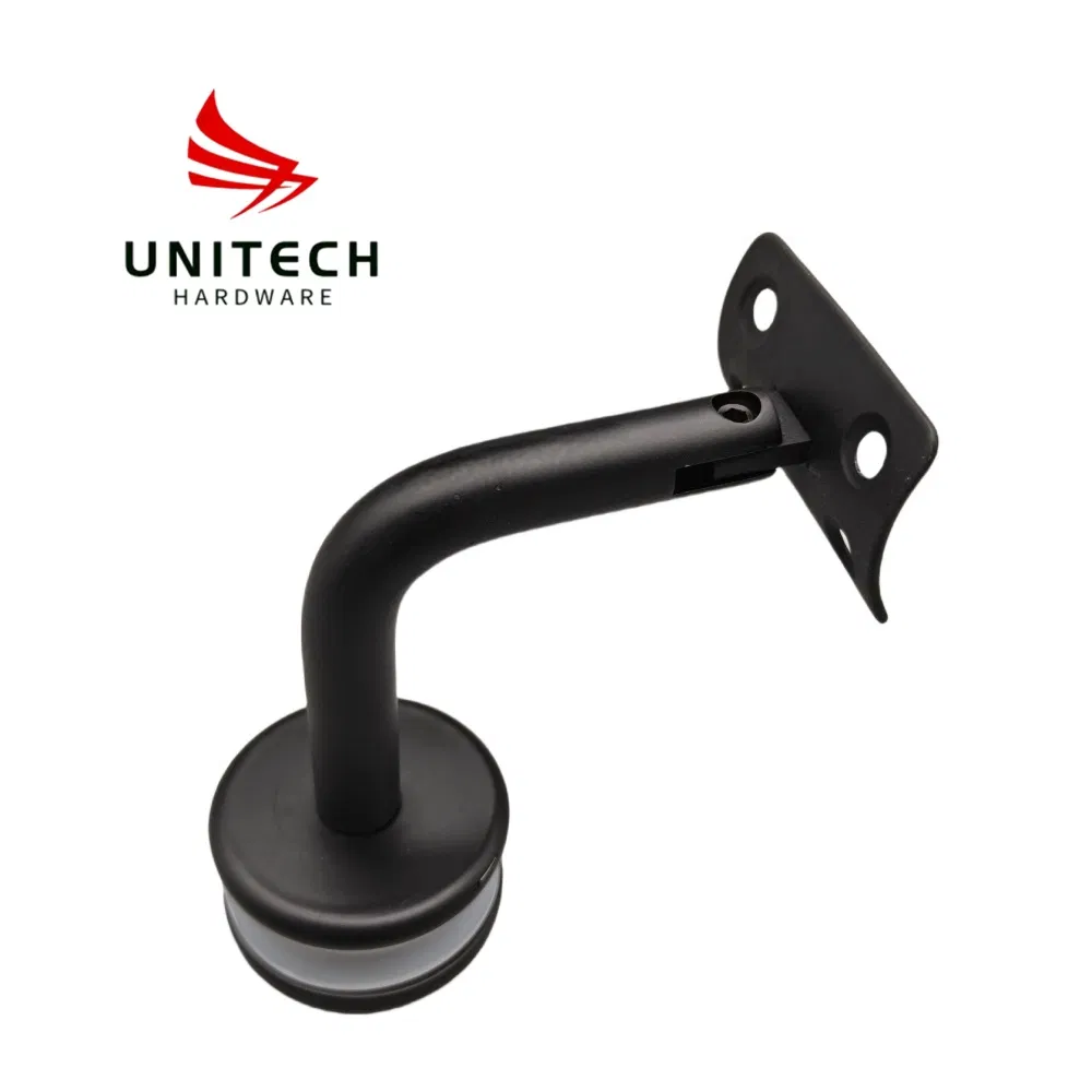 Stainless Steel 304 316 Balcony Handrail Pipe Support Glass Holder Glass Mounting Bracket 38mm