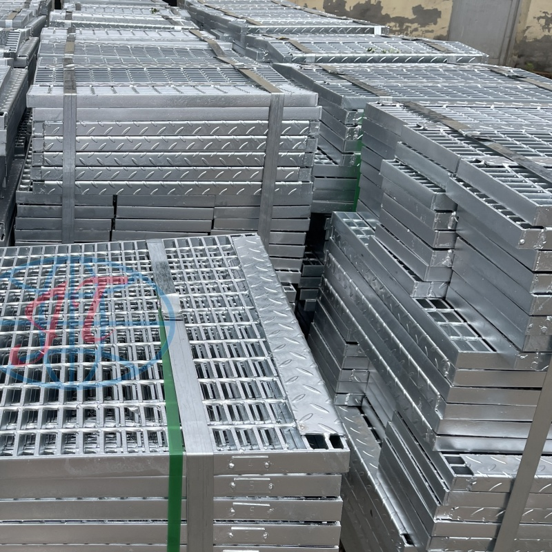 Hot Sale Heavy Duty Galvanized Steel Drain Grate Durable Rebar Steel Grating Sewers Driveways Gardens Garages Iron Floor Anping Price