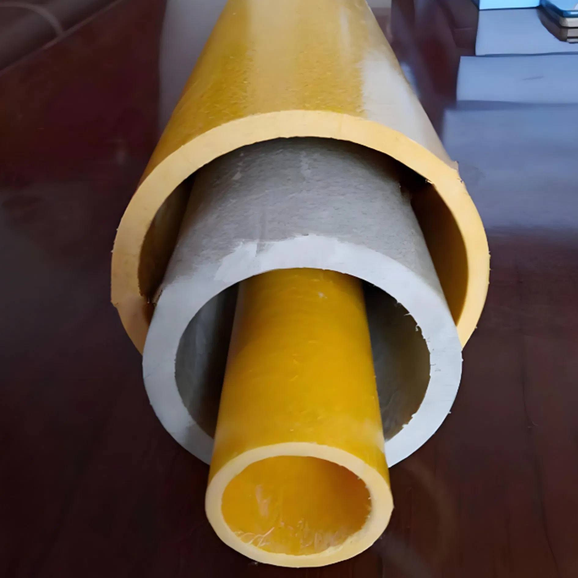 High Strength Structural Pultruded Profiles GRP / FRP Pipe