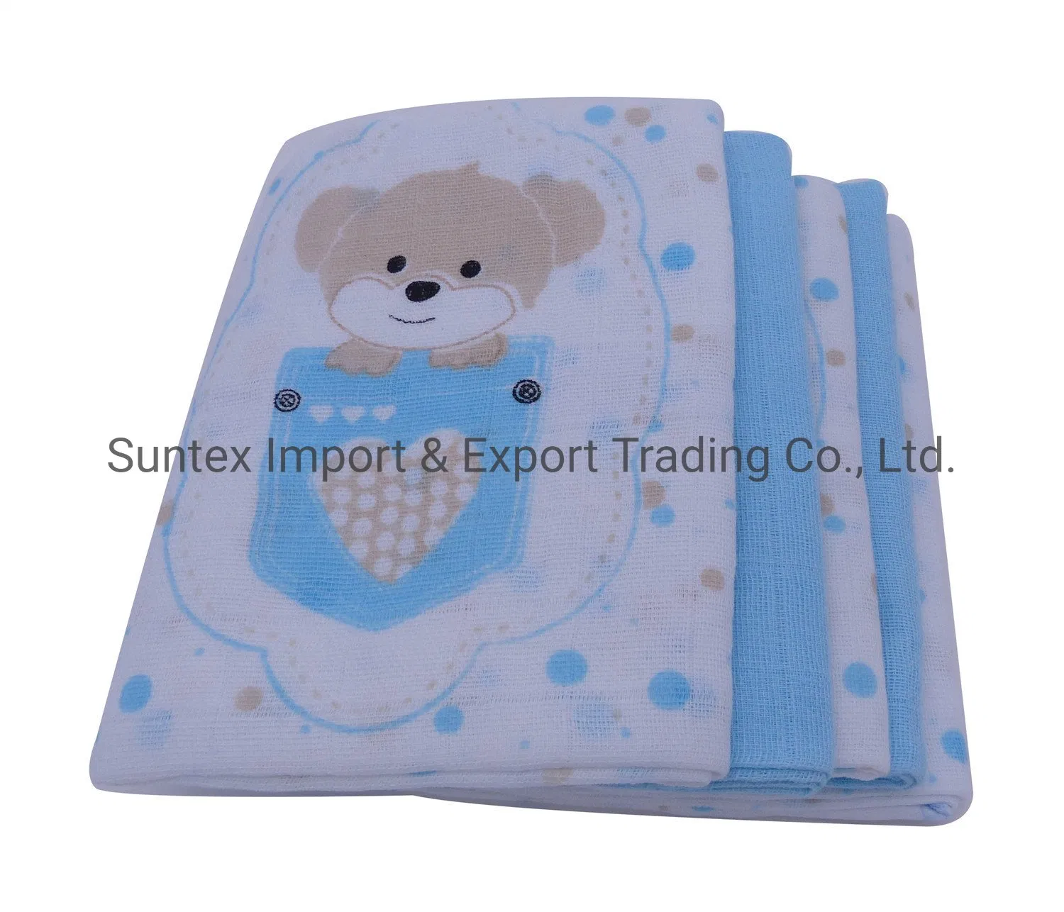 Reusable and Washable Baby Diapers Cotton Muslin Flats