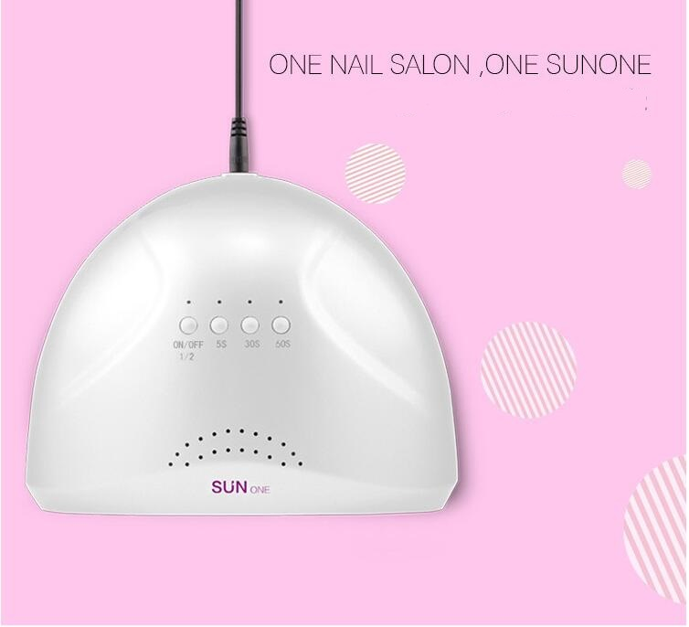 Nail Salon White Light 48W UV LED Lamp UV Nail Dryer 365+405nm Lighting Curing UV Gel LED Gel Nail Polish Nail Art Lamp